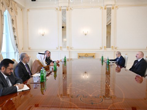 Prezident&nbsp;İslam İnkişaf Bankı Qrupunun sədrini qəbul edib