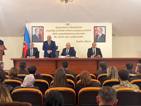 Xocavəndlə Qırmızı Bazar qəsəbə sakinləri sosial müdafiə tədbirləri ilə maarifləndirilib
