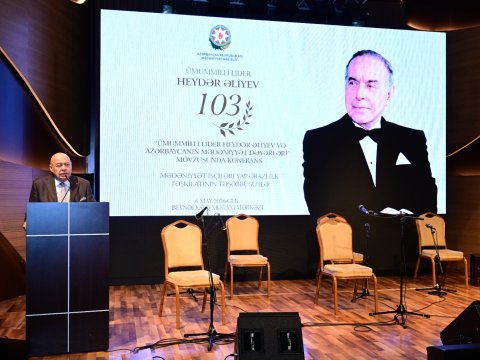 Heydər Əliyevə həsr olunmuş konfrans keçirilib