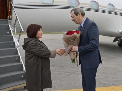 Sahibə Qafarova Monteneqroda səfərdədir