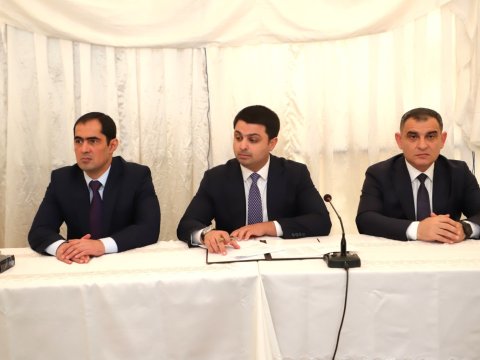 Neftçalanın icra başçısı səyyar görüş keçirib - FOTO