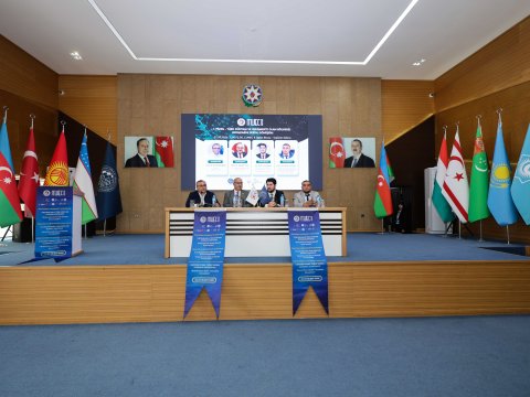 UNEC-də II Beynəlxalq Türk Dünyası İqtisad Konfransı - FOTO