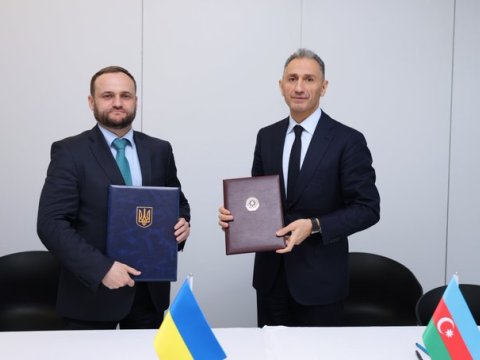 Azərbaycanla Ukrayna arasında Anlaşma Memorandumu imzalanıb