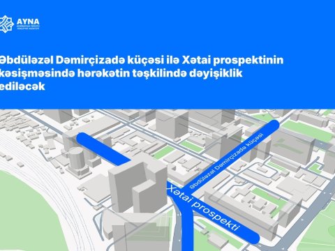 Bakının bu küçəsində dəyişiklik ediləcək - VİDEO
