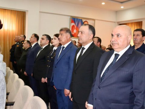 Samuxda&nbsp;Heydər Əliyevlə bağlı&nbsp;elmi-praktiki konfrans - FOTOLAR