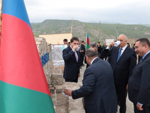 Xızının&nbsp;daha bir kənd içməli&nbsp;su ilə təmin olundu - FOTO