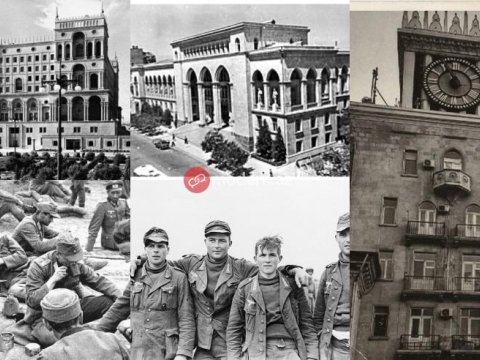 Alman əsirlərin Bakıda tikdikləri möhtəşəm binalar