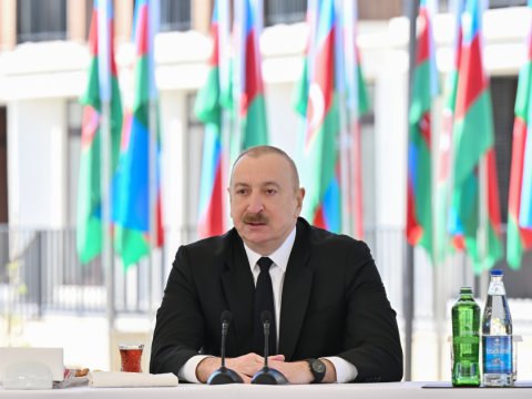 Prezident: Bu gün Azərbaycan ərazisində hər qarış torpaq Azərbaycan xalqına məxsusdur
