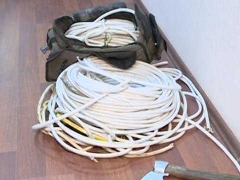 Binəqədidə şirkətdən 7 min manatlıq kabel oğurlandı