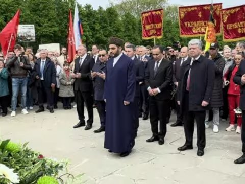 Berlində azərbaycanlı qəhrəmanlar yad edilib - FOTOLAR