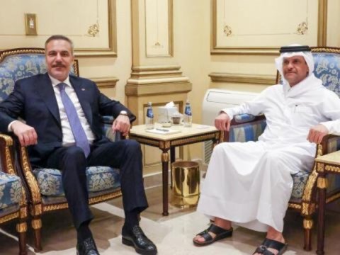 Fidan Qətərin müdafiə naziri ilə görüşüb