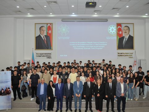 BMU-da mühəndis hazırlığı proqramı təqdim olundu - FOTO