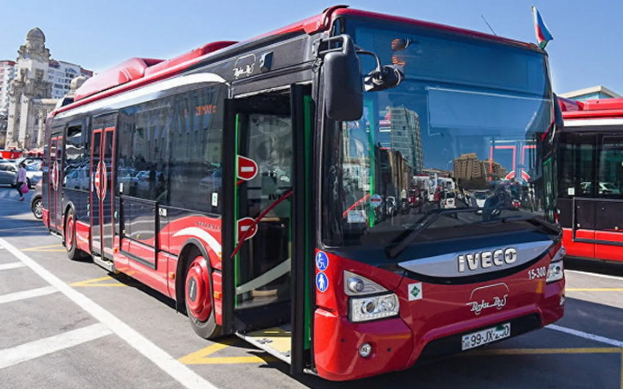 Bakıda bu istiqamətdə pulsuz avtobus fəaliyyətə başladı