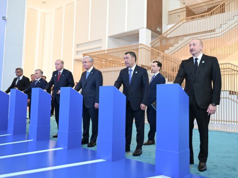 Liderlər&nbsp;Türk Sivilizasiyası Mərkəzinin onlayn təməlqoyma mərasimində