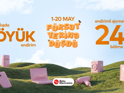 Baku Electronics-də yaz fürsətləri davam edir!