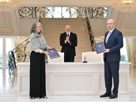WUF13-lə bağlı Niyyət Məktubu imzalandı - FOTO