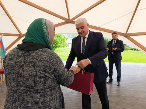 Xocalı və&nbsp; Ağdərəyə qayıdan ailələrə mənzillərin açarları verildi - FOTO