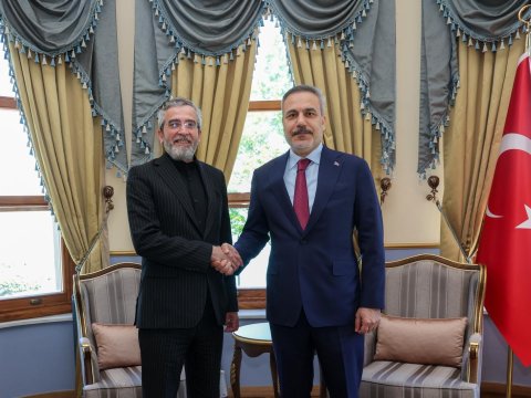Хакан Фидан принял Али Багери