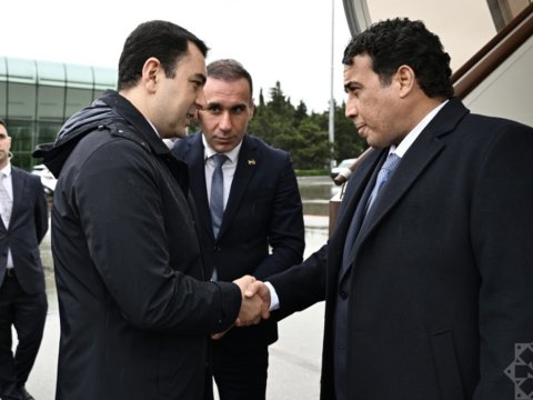Liviyanın Prezident Şurasının Sədri Azərbaycana gəldi