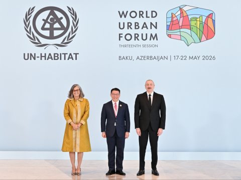 Cumhurbaşkanı WUF13'ün açılışına katılıyor