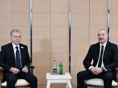 Şavkat Mirziyoyev İlham Əliyevə minnətdarlığını bildirdi