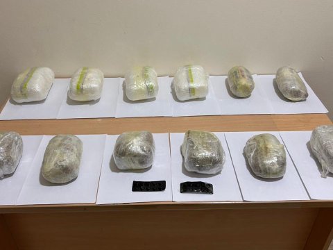 Azərbaycana narkotik daşıyanların planı pozuldu