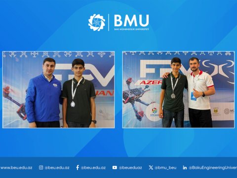 BMU tələbəsi&nbsp;turnirdə gümüş medal qazanıb - FOTO
