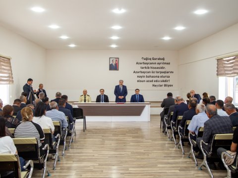 Salyanda növbəti səyyar qəbul keçirilib - FOTO