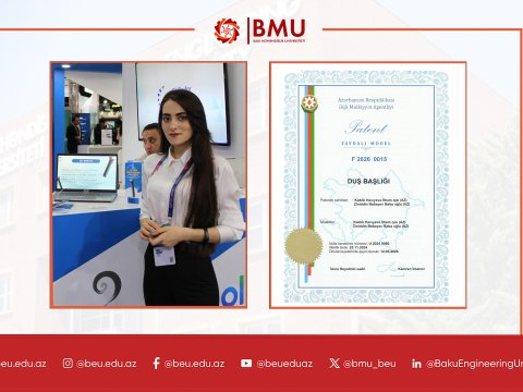 BMU məzununun &ldquo;VooShii&rdquo; startap layihəsi rəsmi patent alıb