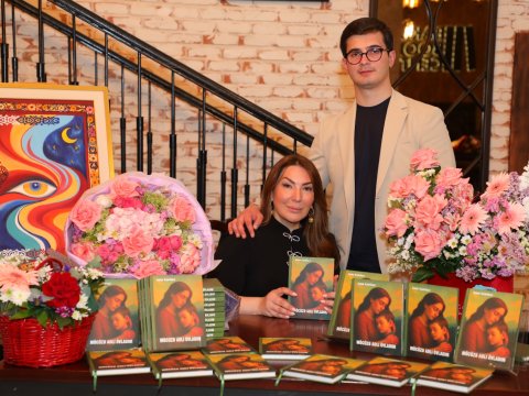 Kitab təqdimatı və rəsm sərgisi keçirilib - FOTO
