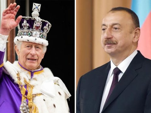 Britaniya Kralı&nbsp;İlham Əliyevə təbrik ünvanlayıb