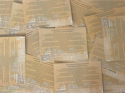 569 QHT WUF13-lə bağlı Bakı Bəyannaməsini imzaladı