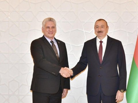 Kuba Prezidenti İlham Əliyevi təbrik etdi