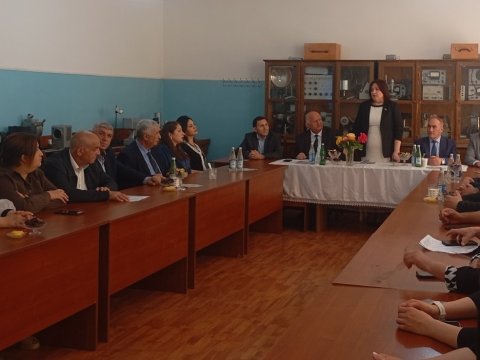 Gəncə Dövlət Universitetində elmi konfrans keçirilib - FOTOLAR