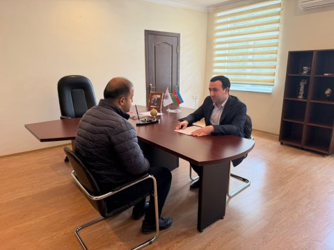 Mahir Süleymanov Şabranda vətəndaşları qəbul edib - FOTOLAR