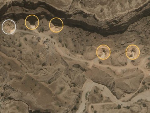 İran yeraltı raket bazalarına girişi bərpa edir