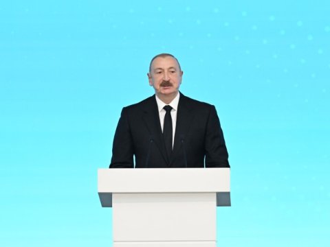 Prezident &ldquo;Bakı Enerji Həftəsi&rdquo;nin iştirakçılarına müraciət ünvanlayıb