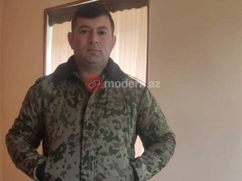 Şəhiddən qalan son foto:&nbsp;Mayor Heydərovun xanımına hədiyyəsi...