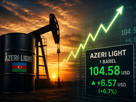 Azərbaycan nefti büdcə qiymətini xeyli üstələdi: 104 dolları aşdı