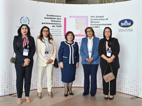 Spiker Parlamentlərarası İttifaqın konfransı çərçivəsində görüşlər keçirdi