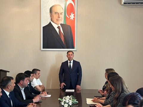 Heydər Əliyevin gənclər siyasəti Samuxda müzakirə edildi - FOTO