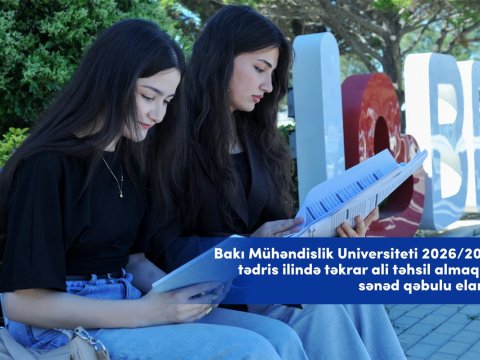 BMU-da 41 ixtisas üzrə təkrar&nbsp;ali təhsil almaq imkanı