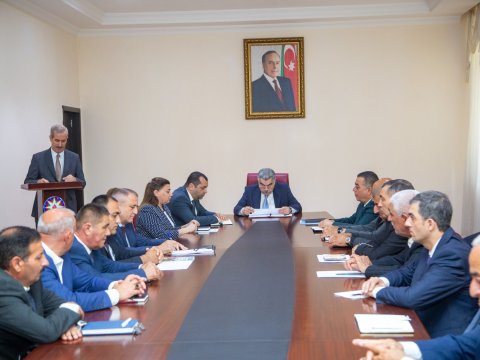 Salyanda aqrar sahəyə həsr olunmuş iclas keçirilib