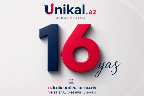 &ldquo;Unikal&rdquo; 16 yaşını qeyd edir!