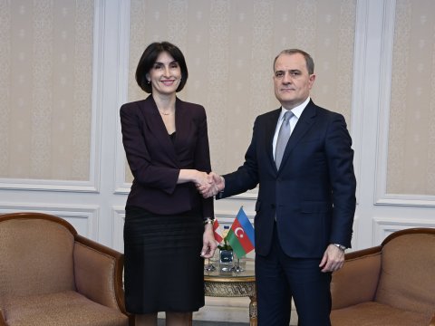 Azərbaycanla Gürcüstanın baş diplomatları görüşdü