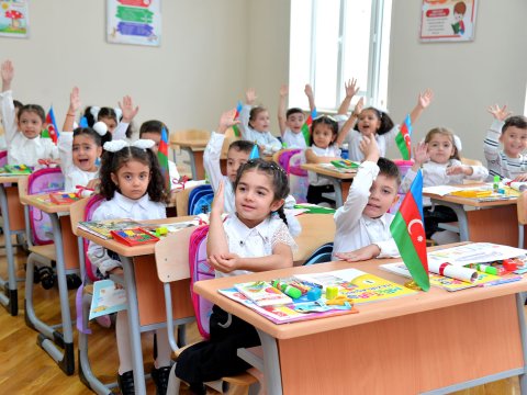 l sinfi bitirən şagirdlərin sayı - RƏSMİ