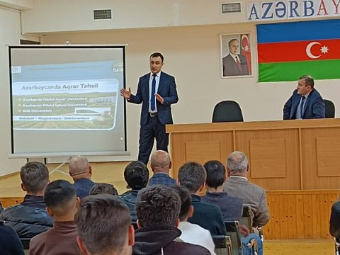 Şagirdlər aqrar təhsilin üstünlükləri ilə tanış oldular - FOTO