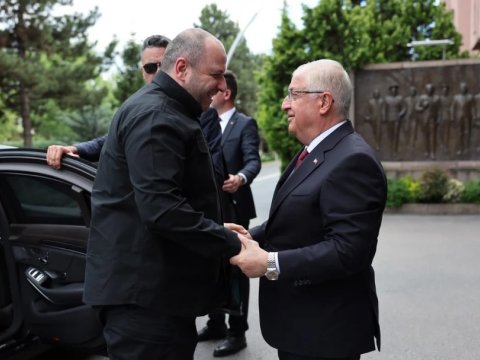Türkiyə ilə Ukrayna müdafiə naziləri görüşdü&nbsp;