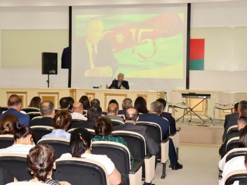 Samuxda Milli Qurtuluş Günü qeyd olundu - FOTO