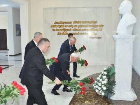 Ulu Öndərin xilaskarlıq missiyası Pirallahıda anıldı - FOTO